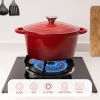 Enamel Dutch POTS can withstand high temperatures and meet many cooking needs, such as cooking, baking and stewing