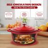 Enamel Dutch POTS can withstand high temperatures and meet many cooking needs, such as cooking, baking and stewing