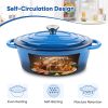 Cast iron soup POTS are suitable for various tools, such as ceramic, gas, induction cookers or barbecue grills. It can be used for cooking